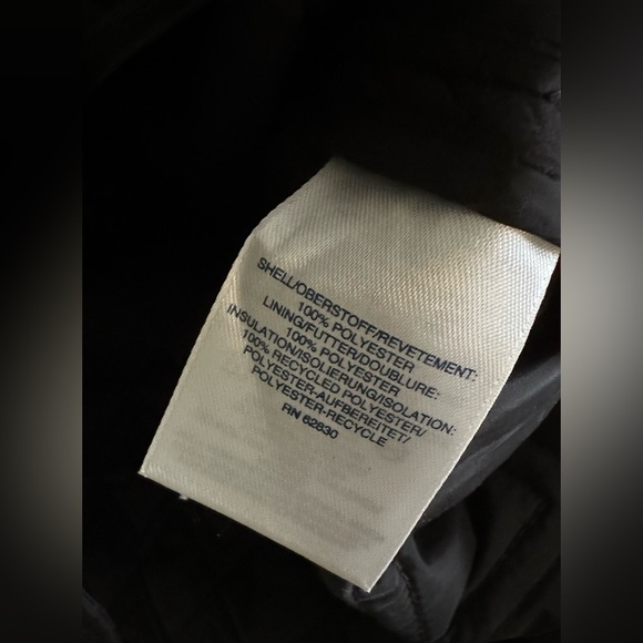 Lands End Black Puffer Quilted Vest - Picture 4 of 6